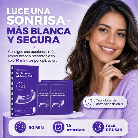 WhiteGlow™ – Tiras Blanqueadoras Dentales 14 Días
