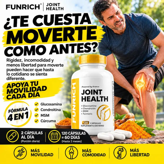 Funrich Joint Health | Vuelve a disfrutar cada movimiento