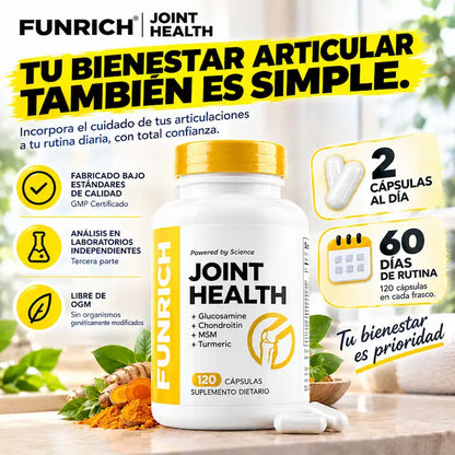 Funrich Joint Health | Vuelve a disfrutar cada movimiento