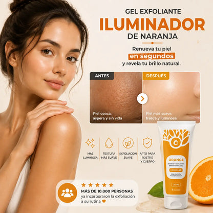 Gel Exfoliante Iluminador de Naranja™ ✨Revela tu brillo natural