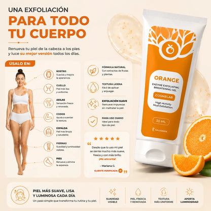 Gel Exfoliante Iluminador de Naranja™ ✨Revela tu brillo natural