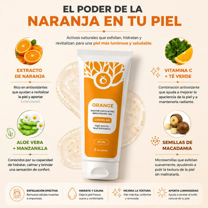 Gel Exfoliante Iluminador de Naranja™ ✨Revela tu brillo natural