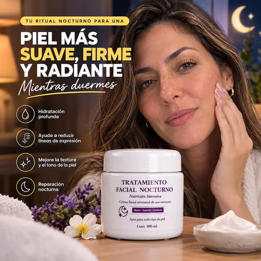 Crema Nocturna | Nutre e Hidrata Mientras Duermes