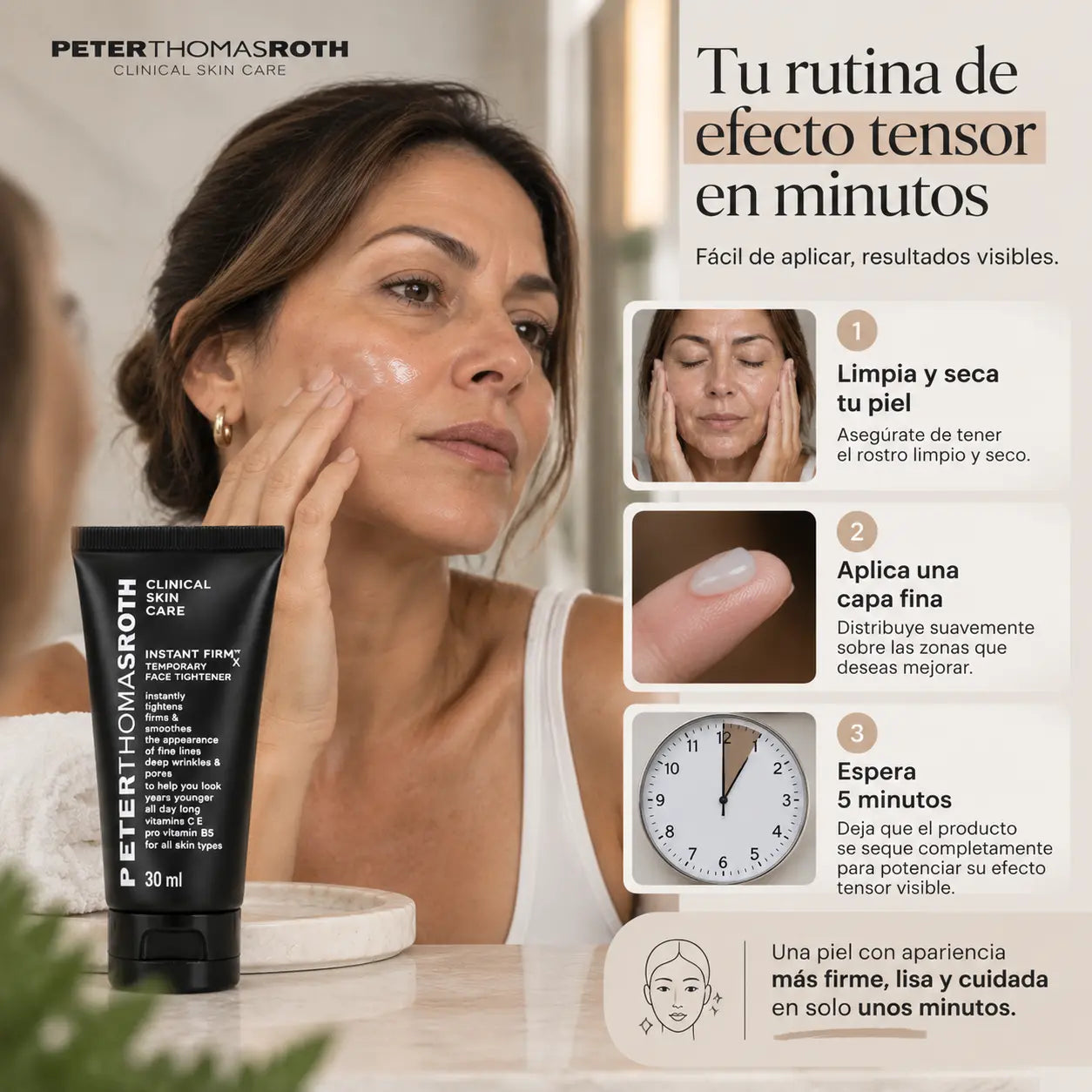 Peter Thomas Roth™ Instant FIRMx® | Tensor Facial Instantáneo 2x1