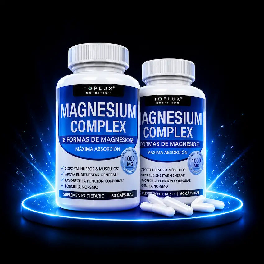 Magnesium Complex™ | Más energía, mejor descanso y bienestar todos los días