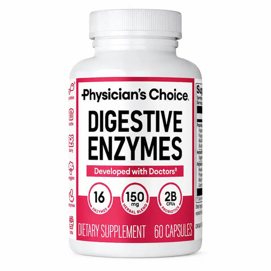 Digestive Enzymes™ | Digestión ligera, menos hinchazón y mejor absorción de nutrientes todos los días